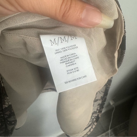 Cabi monaco Lace print  3278 Size Medium - Picture 4 of 6